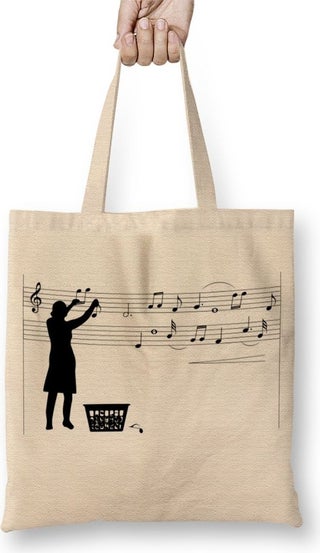 Print Shop Musical Notes Funny Cloth Bag Long Handle - pzsku/Z4988ECD903256CC7B5DAZ/45/_/1728052733/90ce5f4a-7475-4665-a53d-a88963200439
