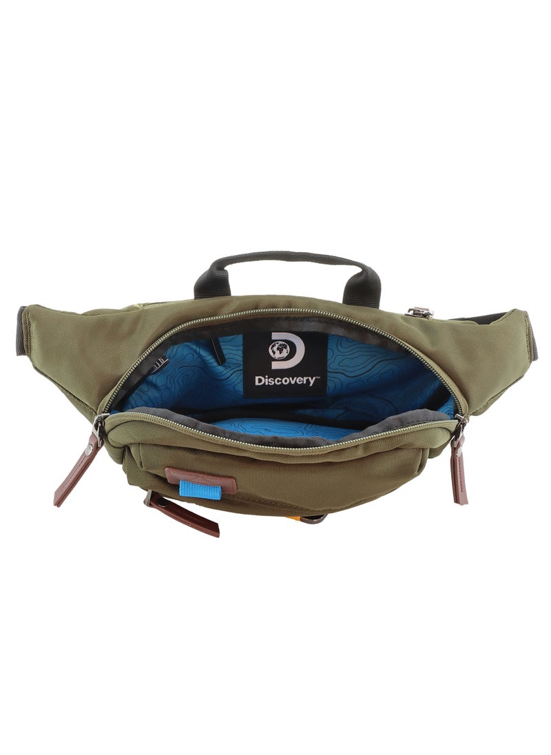 Discovery ICON  Waist Bag Khaki, Hip Bag With Adjustable Strap, RFID Pocket, Suitable For Travel, Outdoors, Gym, Hiking For Men And Women - pzsku/Z4988FD873453374C010DZ/45/_/1739532408/b6d8b5c1-017c-41d4-8316-fd7dfbb16f1b