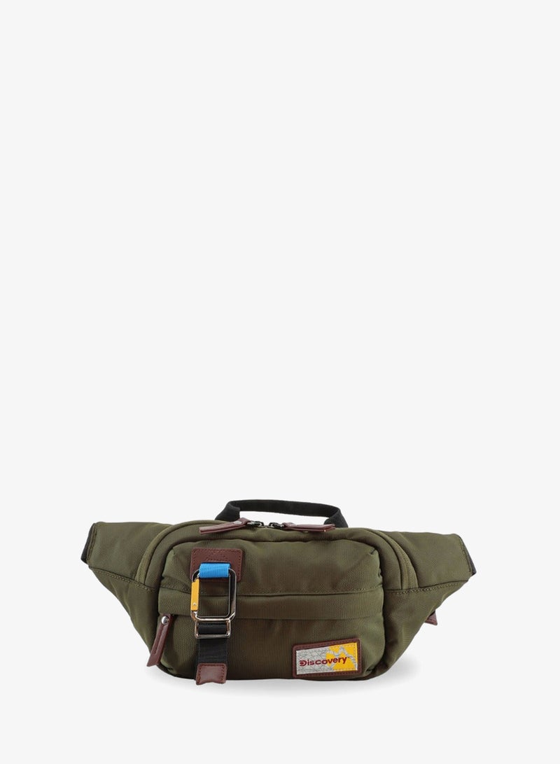 Discovery ICON  Waist Bag Khaki, Hip Bag With Adjustable Strap, RFID Pocket, Suitable For Travel, Outdoors, Gym, Hiking For Men And Women - Image 1