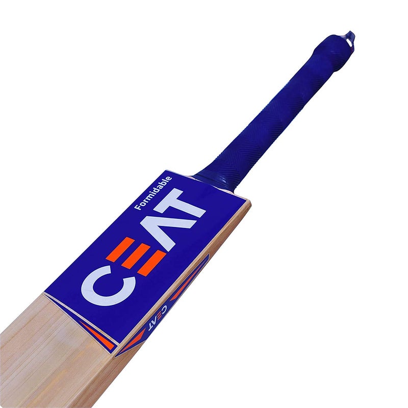XTROKE New Solid Popular Willow Cricket Bat for All Tennis Balls (Full Size), Wood, Multicolour (Bat with Bat Cover) - Image 5
