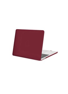 Generic MacBook Pro 13 inch Case 2022 2021 2020-2016 Release M1 A2338 A2289 A2251 A2159 A1989 A1706 A1708 with/without Touch Bar,Protective Plastic Hard Shell Case Cover, Wine Red  - Image 1