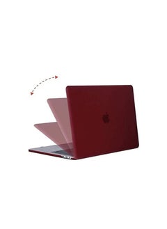 Generic MacBook Pro 13 inch Case 2022 2021 2020-2016 Release M1 A2338 A2289 A2251 A2159 A1989 A1706 A1708 with/without Touch Bar,Protective Plastic Hard Shell Case Cover, Wine Red  - Image 2