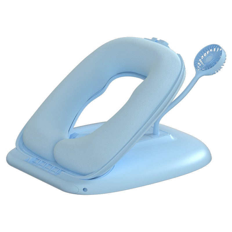 إسكدنيا Cooling Fan Nap Pillow for Students【Manager recommended】 Folding nap pillow-blue with fan 【Manager recommended】 Folding nap pillow-blue with fan