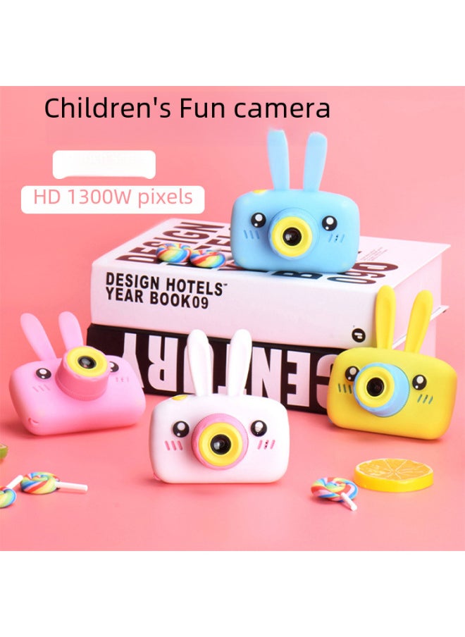 Generic X9s High Definition Ips Screen Mini Photography Video Toys Cartoon Camera Game For Children Direct Digital Camera-Body Color:Blue Bear-puqing  - Image 2