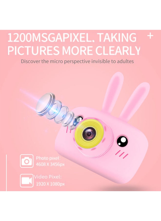 Generic X9s High Definition Ips Screen Mini Photography Video Toys Cartoon Camera Game For Children Direct Digital Camera-Body Color:Blue Bear-puqing  - Image 5