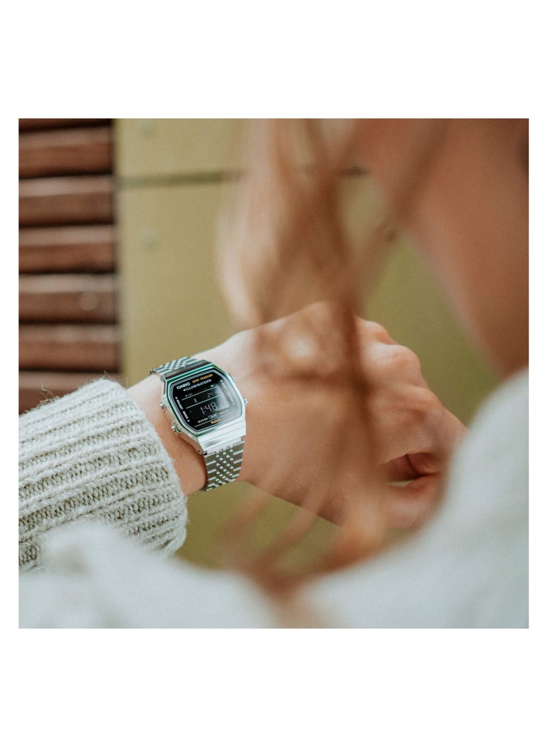 Casio ABL-100WE-1B Digital Vintage Watch Step Count - Image 3