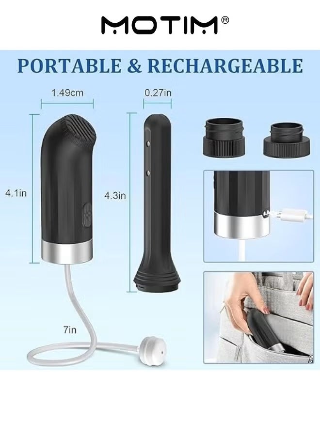 Motim Portable Electric Bidet with 3 Speed ​​ Automatic  Irrigator Premium Travel Shattaf Handheld Sprayer for Personal Hygiene Ideal for Home Office & Outdoor Use - Image 3