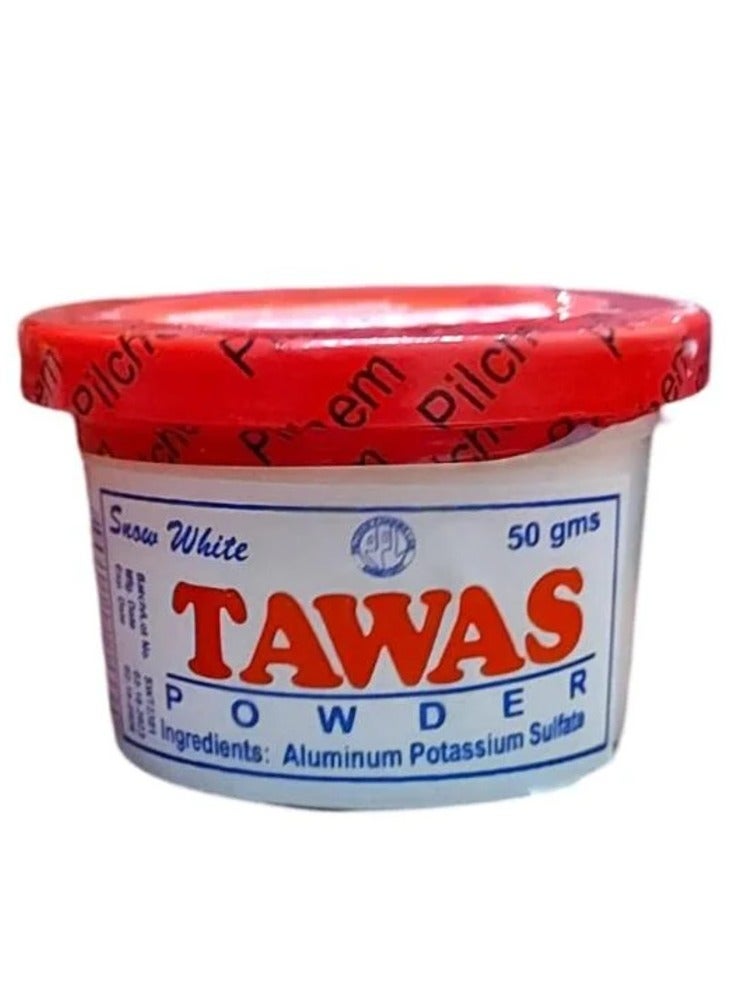 Snow White Tawas Deodorant Powder 50g - Image 1