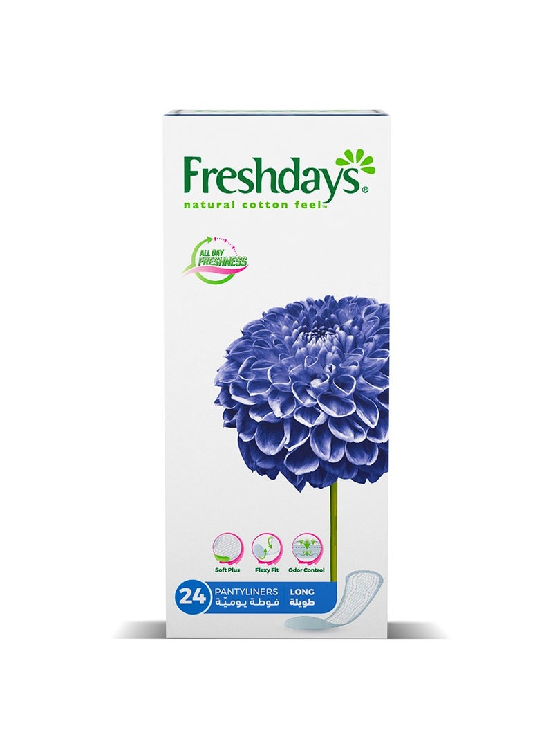Freshdays Daily Liners Long 24 Pcs - Image 2