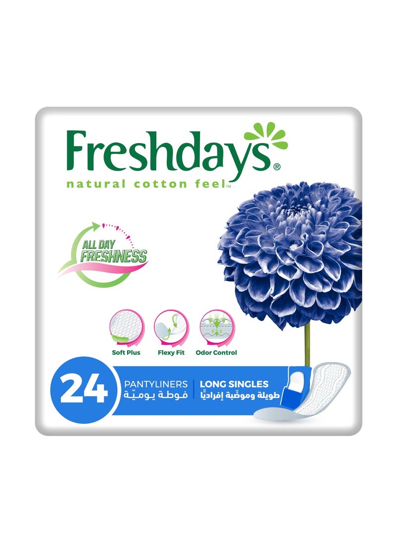 Freshdays Daily Liners Long 24 Pcs - Image 1