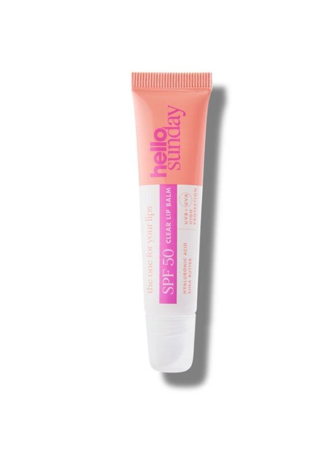 Hello Sunday The One For Your Lips - Fragrance Free Lip Balm: SPF 50  15ML - Image 1