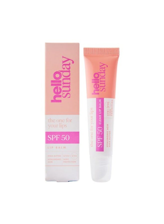 Hello Sunday The One For Your Lips - Fragrance Free Lip Balm: SPF 50  15ML - Image 4