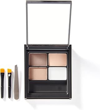 Technic Ultimate Brow Kit AllInOne Compact Eyebrow Shaper Set Professional Kit With Wax to Shape Powder to Define Tweezers to Groom - Image 1