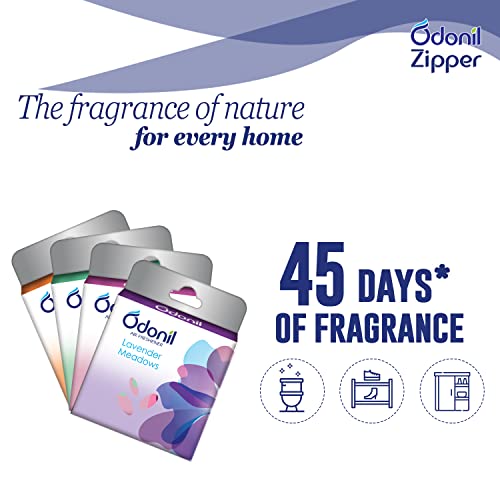 Odonil Bathroom Air Freshener Blocks Mixed Fragrances - 192g (48g, Pack of 4) - Image 3