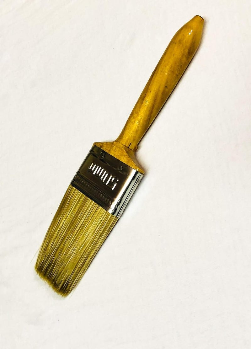 Wooden Handle Polyester Paint Brush 2 inch (50mm) for All Applications (Pack of 8)  - Image 5