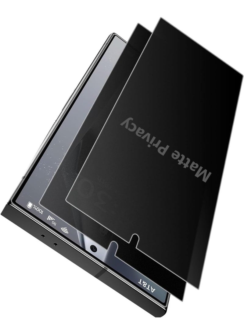 DUSALA Flexible Privacy Screen Protector (Not A Tempered Glass) for Samsung Galaxy S25 Ultra, Anti-Glare, Matte Finish, 2-Way Privacy Filter (Galaxy S25 Ultra) - Image 1