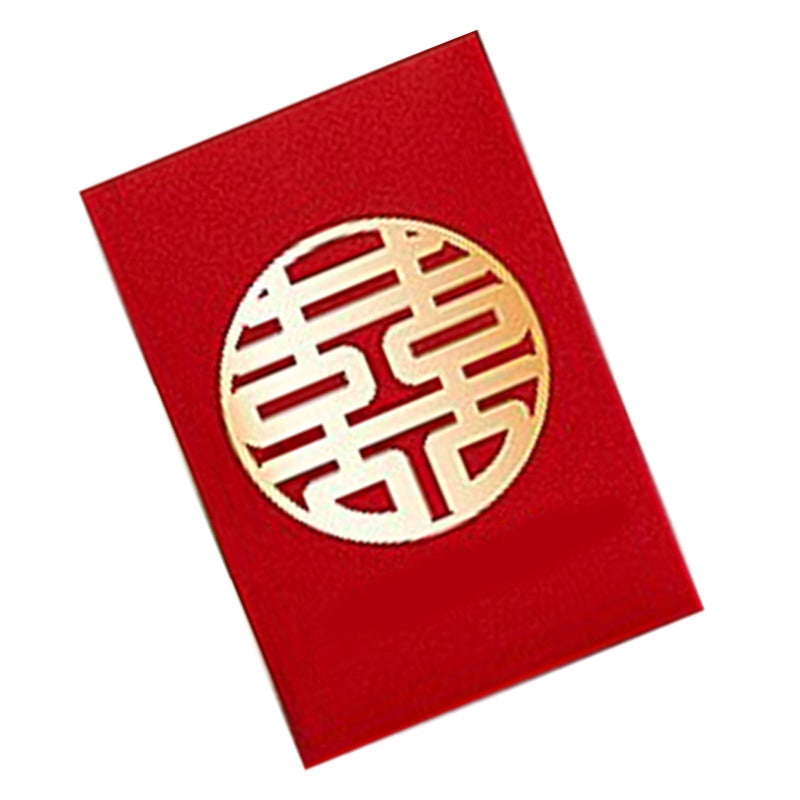 Chinese Red Envelopes 9cm x 9cm Thick Durable - Good Luck Hongbao Lucky Money Packets for Lunar New Year Weddings - Image 4