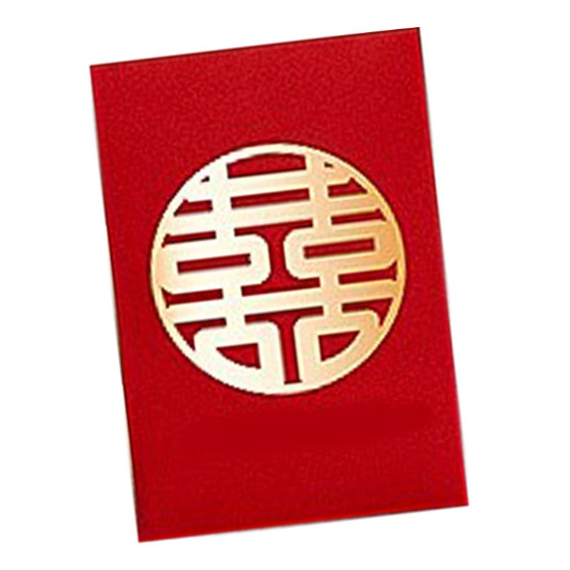 Chinese Red Envelopes 9cm x 9cm Thick Durable - Good Luck Hongbao Lucky Money Packets for Lunar New Year Weddings - Image 2