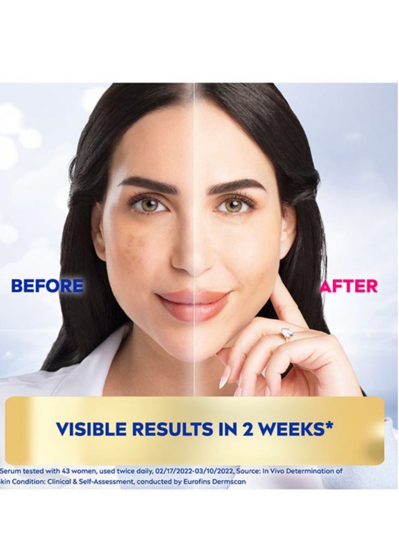 Nivea Luminous 630 Even Glow Concentrated Face Serum Clear 30ml - Image 2