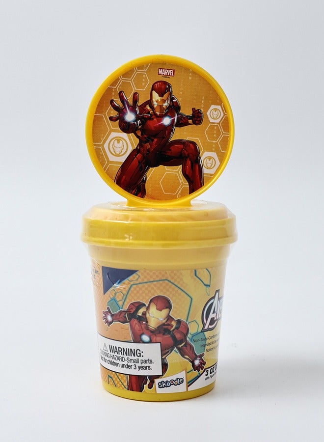 MARVEL Iron Man 3oz dough with figure stamper - Image 1