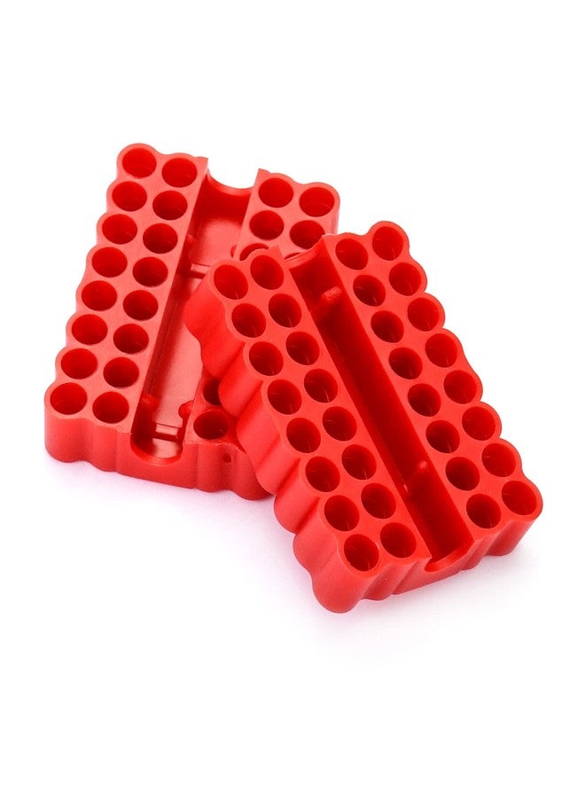 QWORK Screw Bit Holder Storage Box, 4 Pack 33 Hole Hex Bit Holder Rack - Image 4