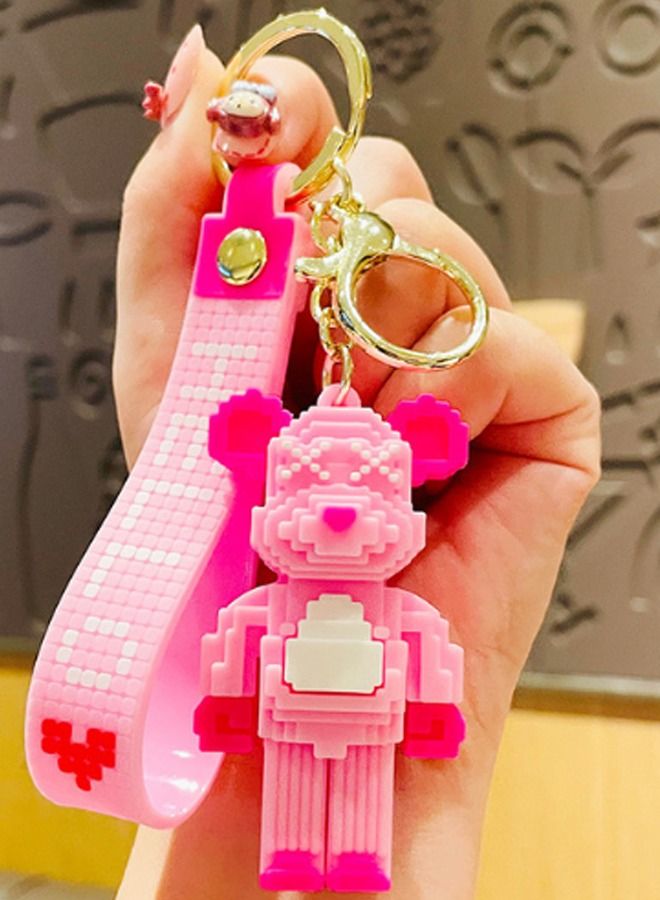 Silicone Multiple Cartoon Keychain