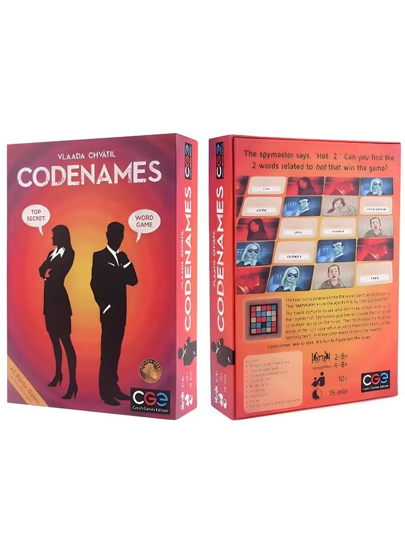 NYVIO Codenames – Team-Based Word Association Party Game for Family & Friends - Image 1