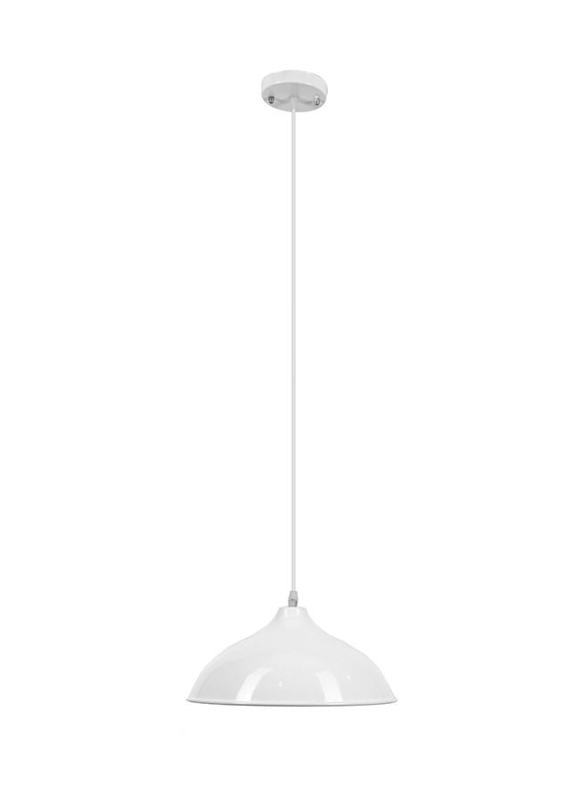 El Rawda Lighting Indo Ceiling Lamp - Single | modern decorative LED E27 pendant light ceiling lamp hanging | suitable for any room | Color: White | Size: 70x29 cm - Image 1