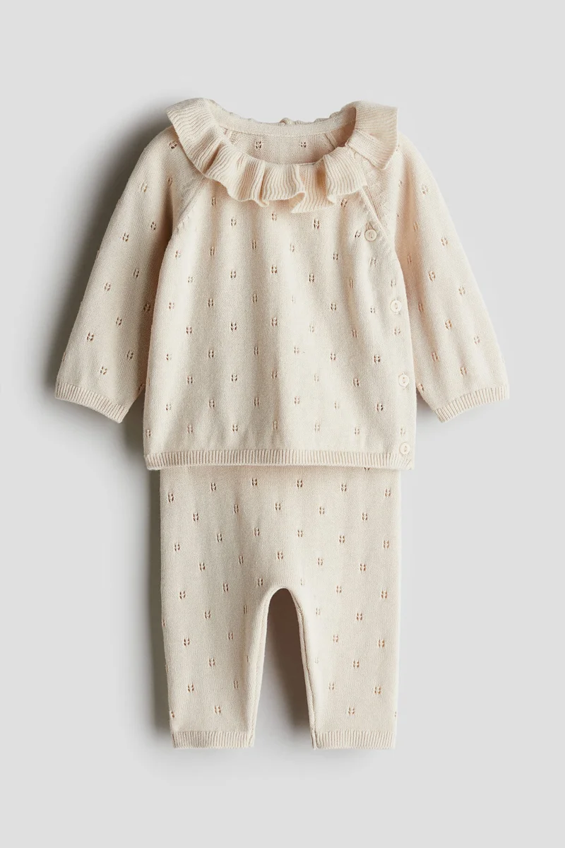 اتش اند ام طقم قطني من قطعتين