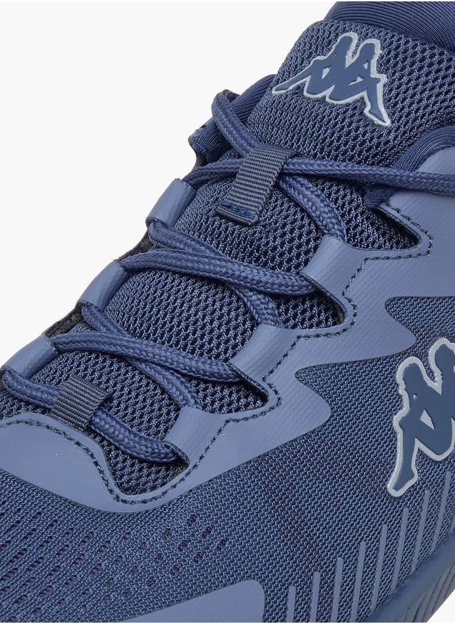 Kappa Men's Logo Print Sports Shoes with Lace-Up Closure  - Image 4