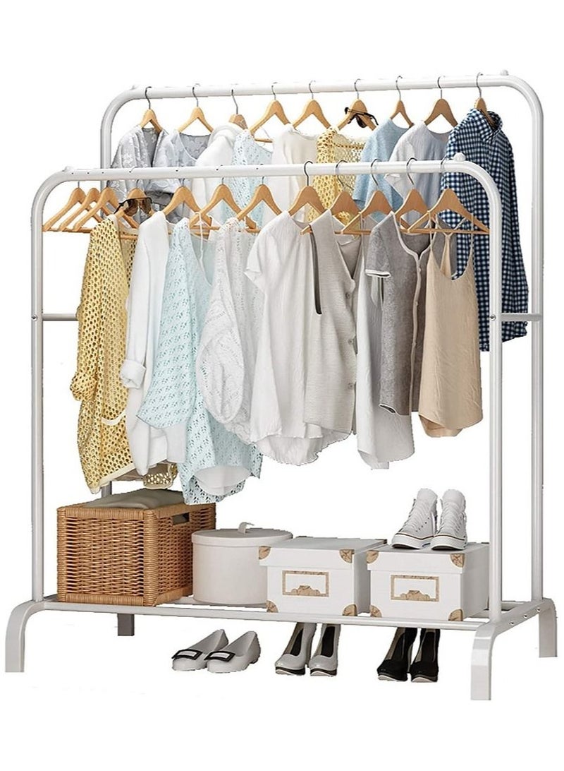 AGD Clothes Organizer And Metal Stand Black 110*54*150(132)cm - Image 1