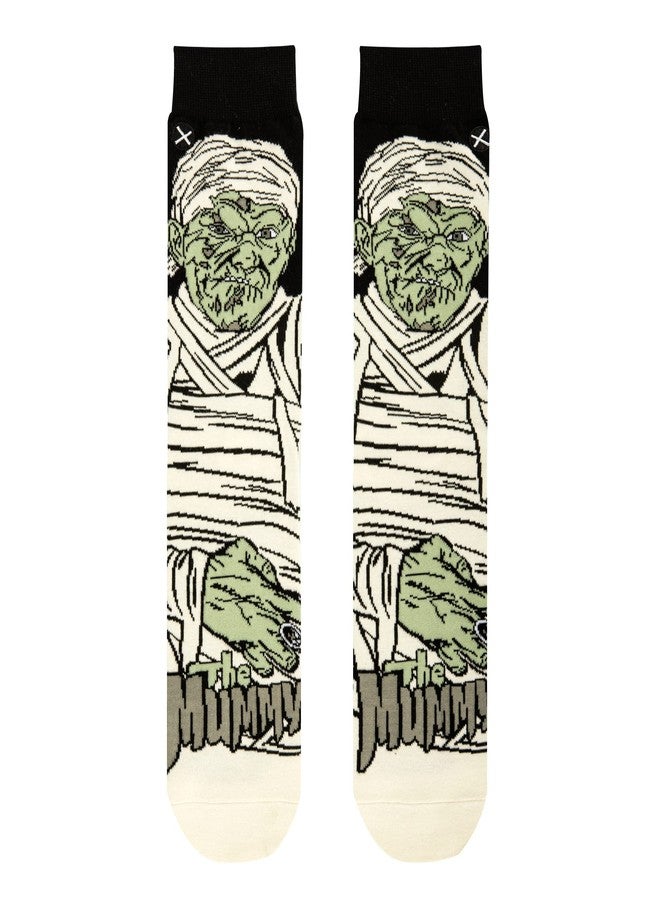Odd Sox جوارب أود سوكس، كلاسيكيات أفلام الرعب، جوارب وحش المومياء للرجال، مقاس كبير للبالغين - Image 5