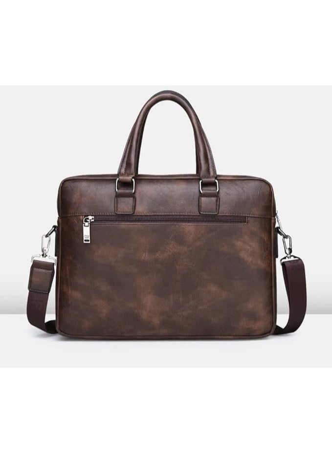 Jeep Buluo Men's Pocket Bag - Brown - Laptop Bags - Image 2