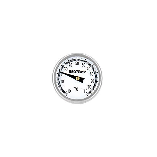 REOTEMP K79-7 Pocket Thermometer, Waterproof, 5" Stem, 1" Dial (-10 to 110 Celsius) - Image 2