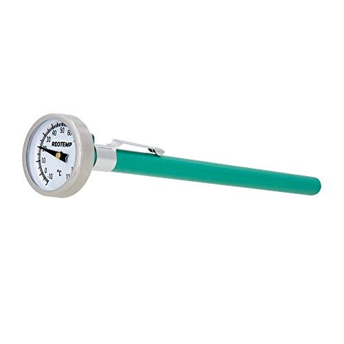 REOTEMP K79-7 Pocket Thermometer, Waterproof, 5" Stem, 1" Dial (-10 to 110 Celsius) - Image 4
