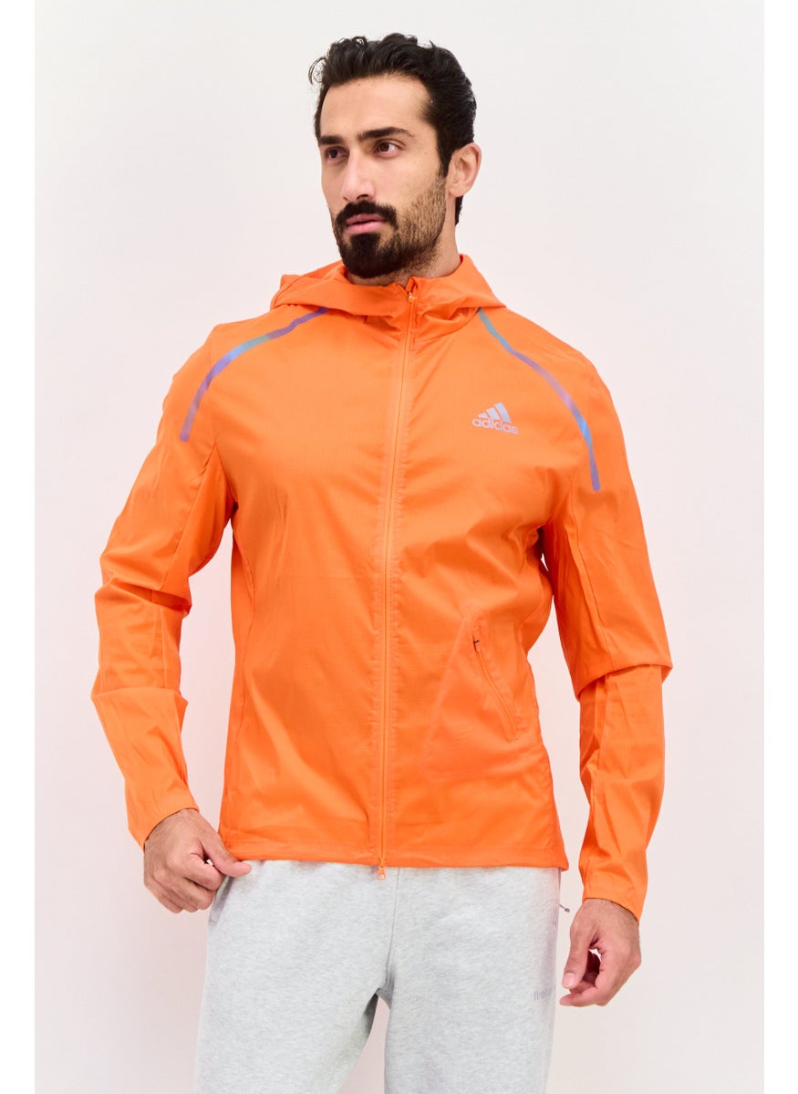 Men Sportswear Fit Long Sleeves Outdoor Short Jacket, Orange - pzsku/Z498AD739D70BD68D9095Z/45/_/1737642062/911c15fe-0232-42e7-b221-e6f875c296a2