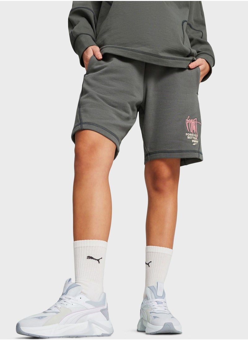 PUMA - 8" Downtown Re:Collection Shorts - Image 1