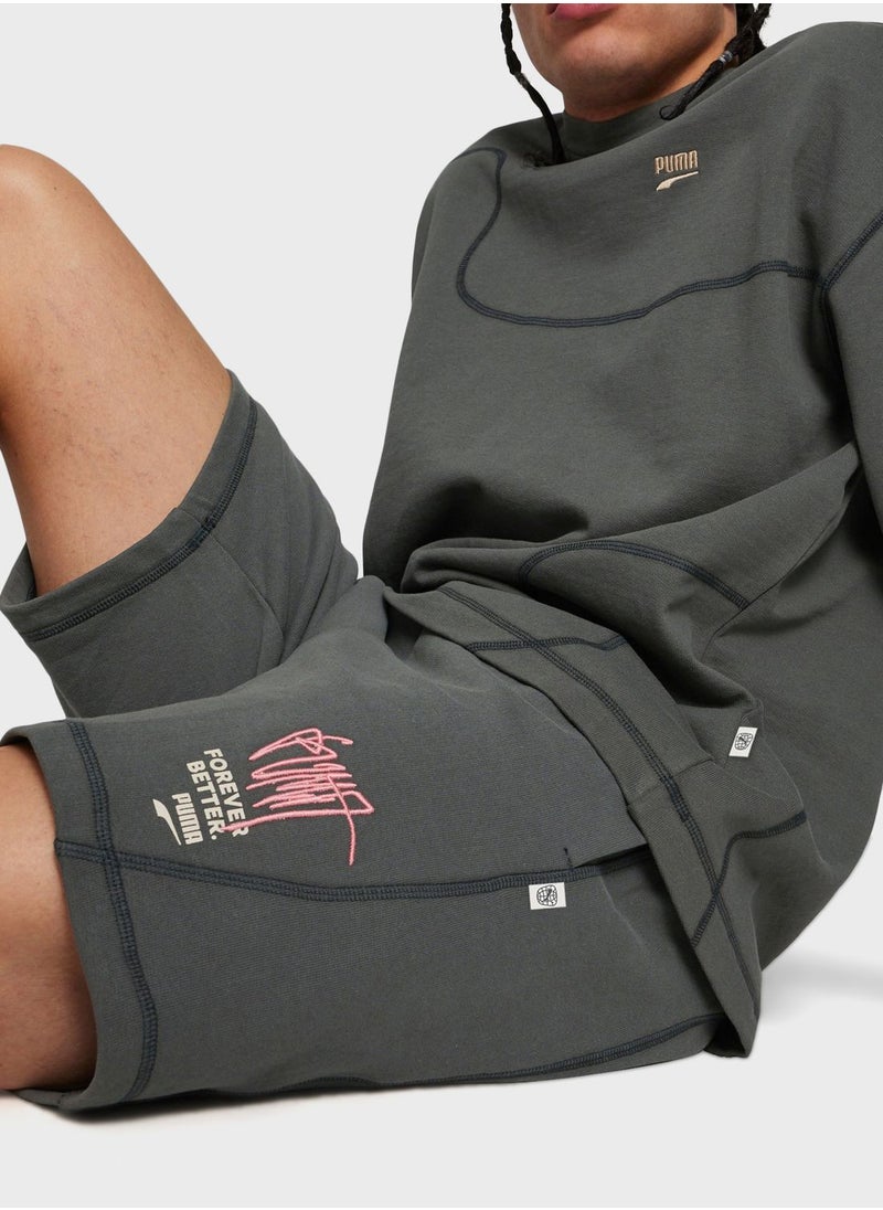 PUMA - 8" Downtown Re:Collection Shorts - Image 1