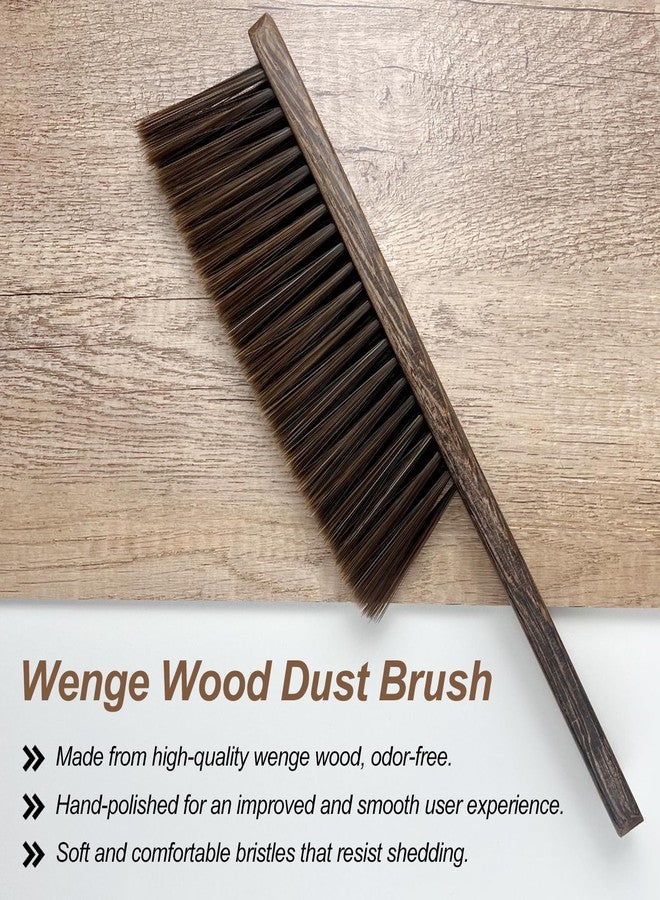 Zoolinn Wood Dusting Brush, Handheld Soft Bristle Cleaning Broom for Furniture, Car, Couch, Bed, Clothes, and More - Image 2