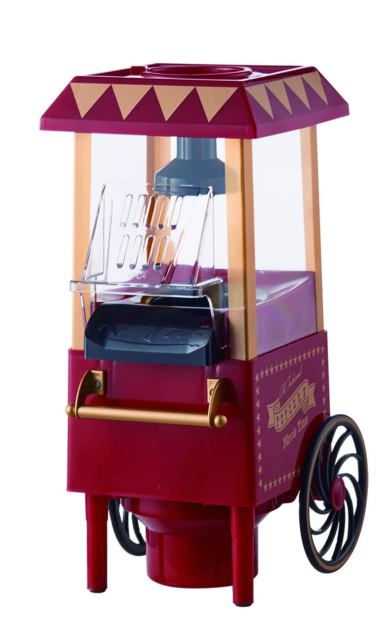 LIPSA ENTERPRISE Lipsa Enterprise Popcorn Machine DIY Vintage Retro Electric Hot Air Popcorn Machine Family Party Tool  - Image 1