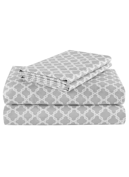 Comfort Spaces Comfort Spaces Coolmax Moisture Wicking Sheet Set Super Soft Fade Resistant 16 Deep Pocket All Around Elastic  Warm Weather Cooling Sheets For Night Sweats Queen Charcoal 4 Piece 