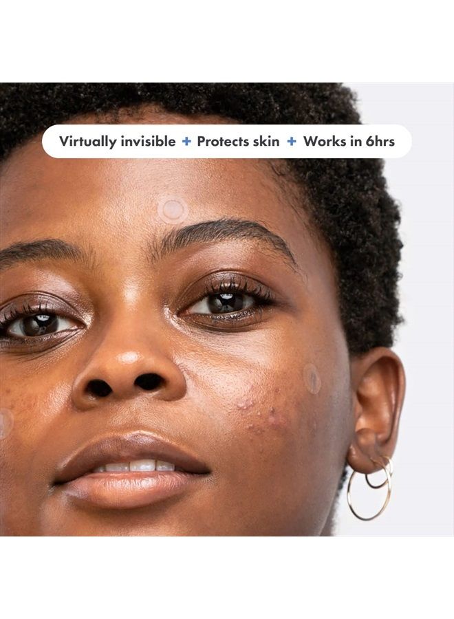 Mighty Patch Invisible+ from Hero Cosmetics - Daytime Hydrocolloid Acne Pimple Patches for Covering Zits and Blemishes, Ultra Thin Spot Stickers for Face and Skin, Vegan-friendly and Not Tested on Ani - Image 3