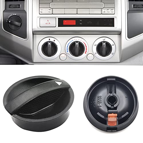 TEMI Heater Control Knob - Compatible with 2005-2011 Toyota Tacoma - Replace 55900-04020 55900-04030 758695 655-51820A - Heater Temperature HVAC Fan Control Knob - Image 1