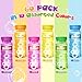 Shemira 60 Pcs Bubble Bottles with Wand Bubble Party Favor Supply for Summer Indoor Outdoor Activities 4 OZ Bubble Solution Summer Toy in 6 Colors Party Favor Birthday Party Supplies - Image 4