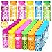 Shemira 60 Pcs Bubble Bottles with Wand Bubble Party Favor Supply for Summer Indoor Outdoor Activities 4 OZ Bubble Solution Summer Toy in 6 Colors Party Favor Birthday Party Supplies - Image 2