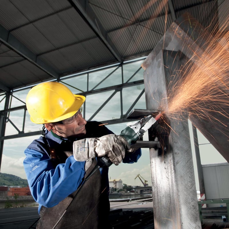 Metabo مطرقة زاوية متابو WEF9125 رأس مسطح 412 بوصة 5 بوصة أخضر وأسود - Image 2