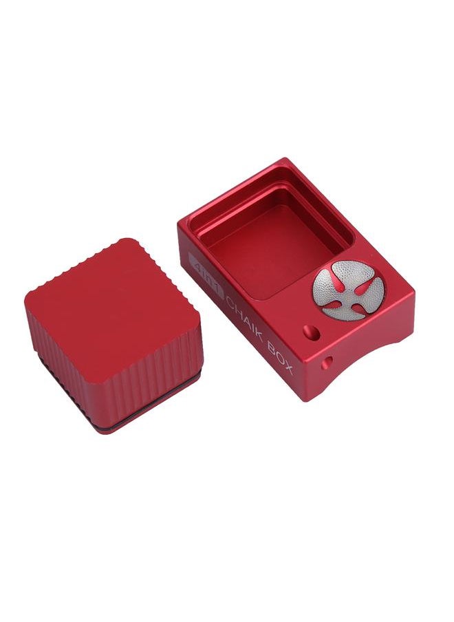 Thoraya Portable 4 in1 Billiard Cue Tip Tool Pool Chalk Holder Stick Shaper Repair Scuffer Pick(red)  - Image 5