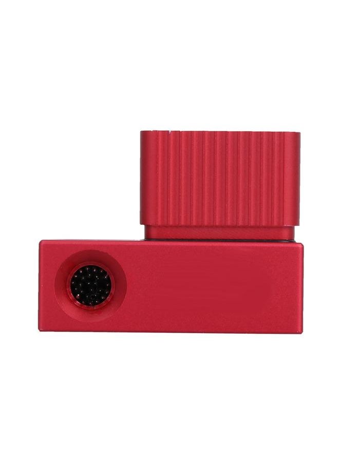 Thoraya Portable 4 in1 Billiard Cue Tip Tool Pool Chalk Holder Stick Shaper Repair Scuffer Pick(red)  - Image 2