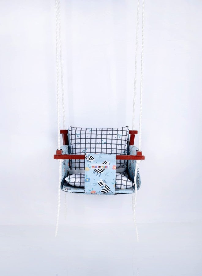 NEW COMERS® Diwali Gifts for Kids Hamper | Baby Swing Jhula and Washcloth Set | Designer for Kids - Image 4
