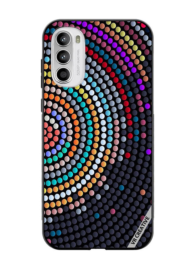 VR CREATIVE Protective Case Cover For Motorola Moto G82 Loads Of Color Art Design Multicolour - Image 1